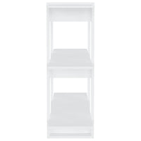 Thumbnail for Bücherregal/Raumteiler Weiß 80x30x87 cm