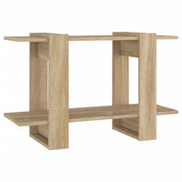 Thumbnail for Bücherregal/Raumteiler Sonoma-Eiche 80x30x51 cm