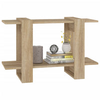 Thumbnail for Bücherregal/Raumteiler Sonoma-Eiche 80x30x51 cm