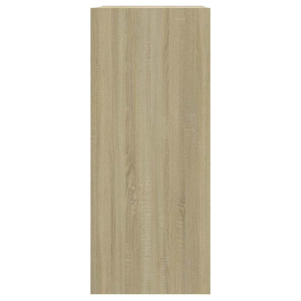 Bücherregal/Raumteiler Sonoma-Eiche 40×30×72 cm