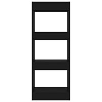 Thumbnail for Bücherregal/Raumteiler Schwarz 40x30x103 cm Spanplatte