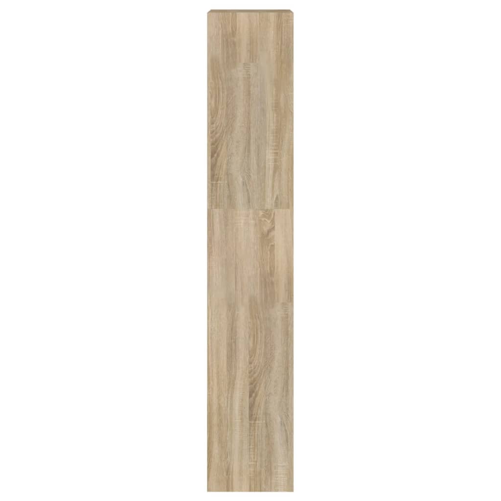 Bücherregal/Raumteiler Sonoma-Eiche 40x30x166 cm