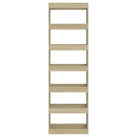 Thumbnail for Bücherregal/Raumteiler Sonoma-Eiche 60x30x198 cm