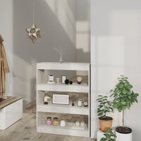 Thumbnail for Bücherregal/Raumteiler Betongrau 80x30x103 cm Holzwerkstoff