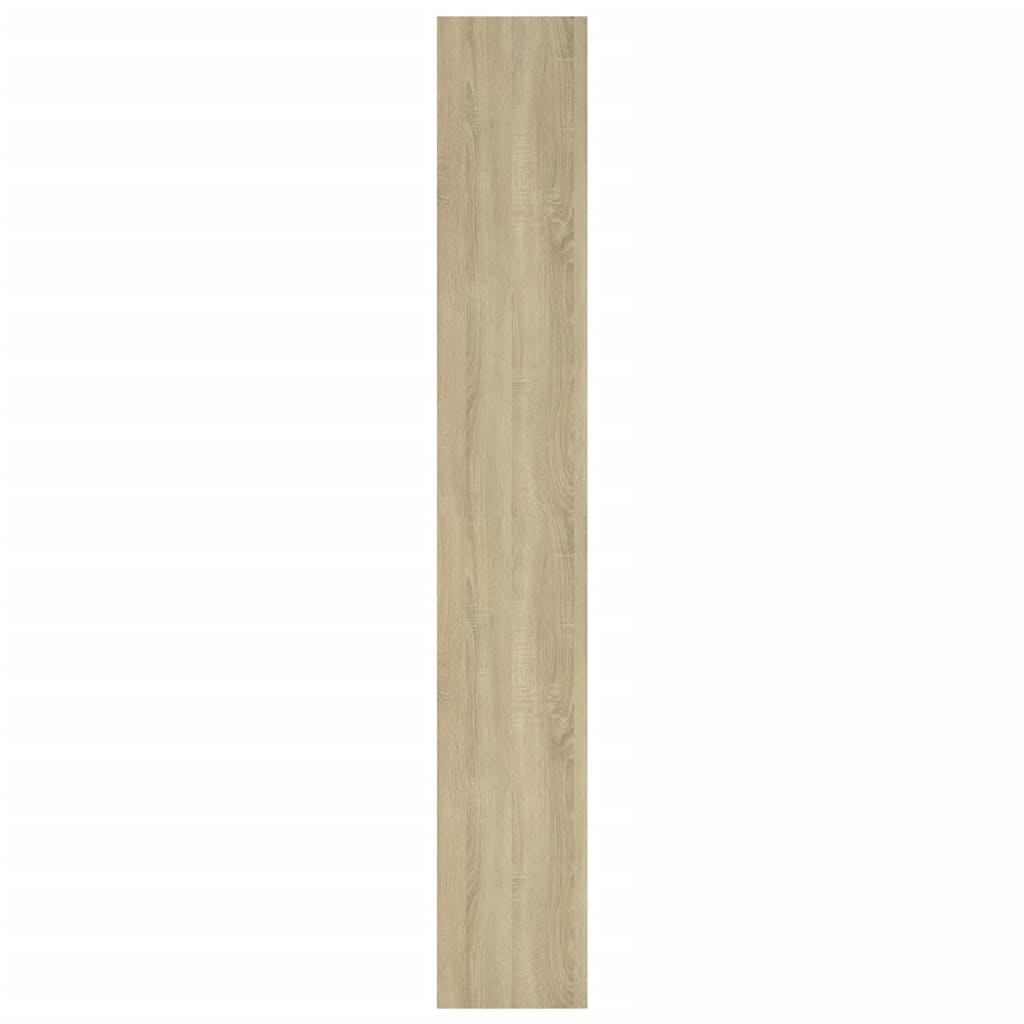 Bücherregal/Raumteiler Sonoma-Eiche 80x30x198 cm Spanplatte