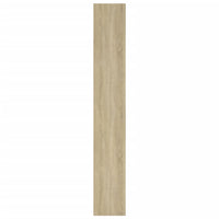 Thumbnail for Bücherregal/Raumteiler Sonoma-Eiche 80x30x198 cm Spanplatte