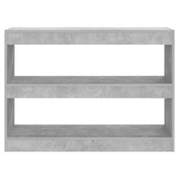 Thumbnail for Bücherregal/Raumteiler Betongrau 100x30x72 cm