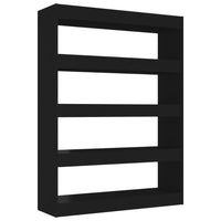 Thumbnail for Bücherregal/Raumteiler Schwarz 100x30x135 cm