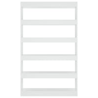 Thumbnail for Bücherregal/Raumteiler Weiß 100x30x166 cm