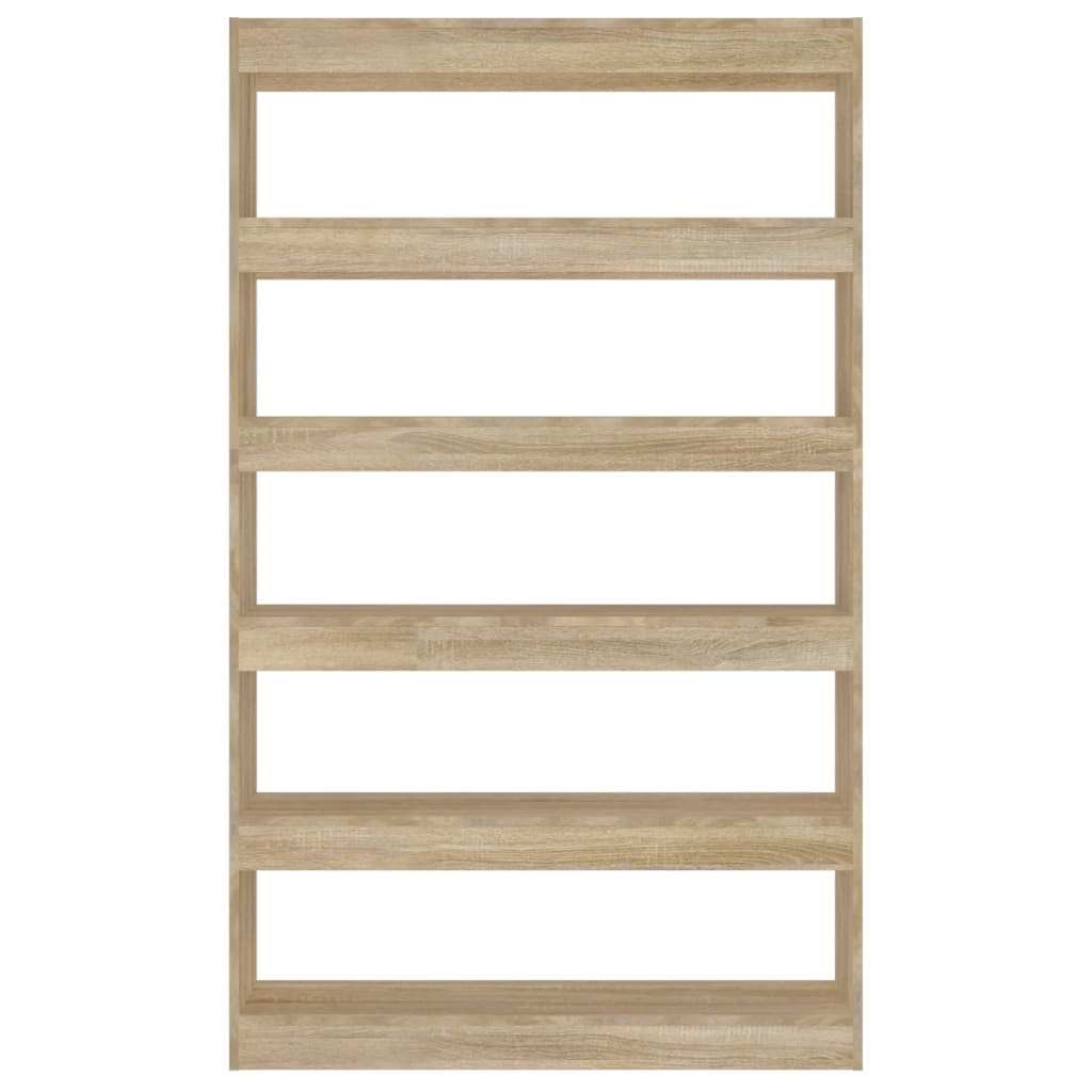 Bücherregal/Raumteiler Sonoma-Eiche 100x30x166 cm