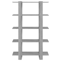 Thumbnail for Bücherregal/Raumteiler Grau Sonoma 100×30×160 cm