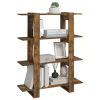 Thumbnail for Bücherregal/Raumteiler Räuchereiche 100×30×123,5 cm