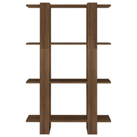 Thumbnail for Bücherregal/Raumteiler Braun Eichen-Optik 80x30x123,5 cm