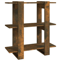 Thumbnail for Bücherregal/Raumteiler Räuchereiche 80x30x87 cm