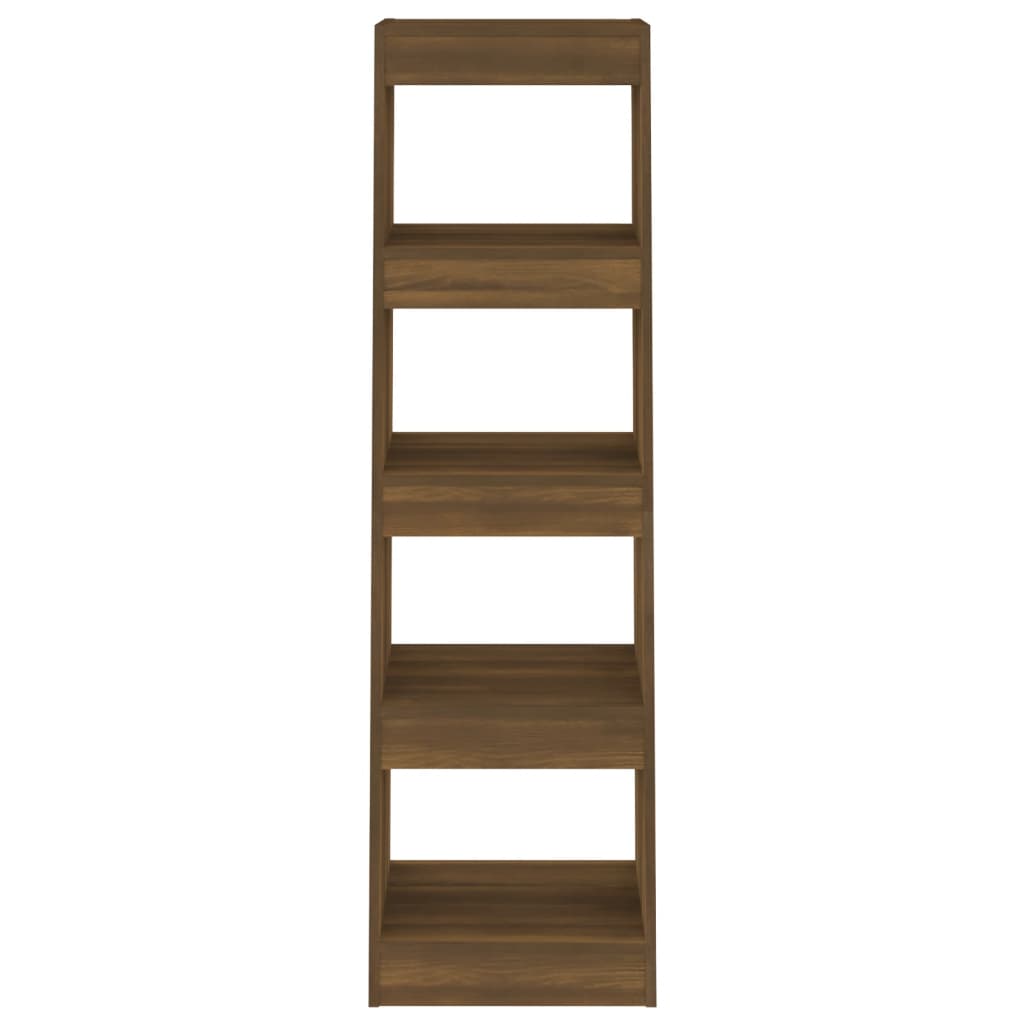 Bücherregal/Raumteiler Braun Eichen-Optik 40x30x135 cm