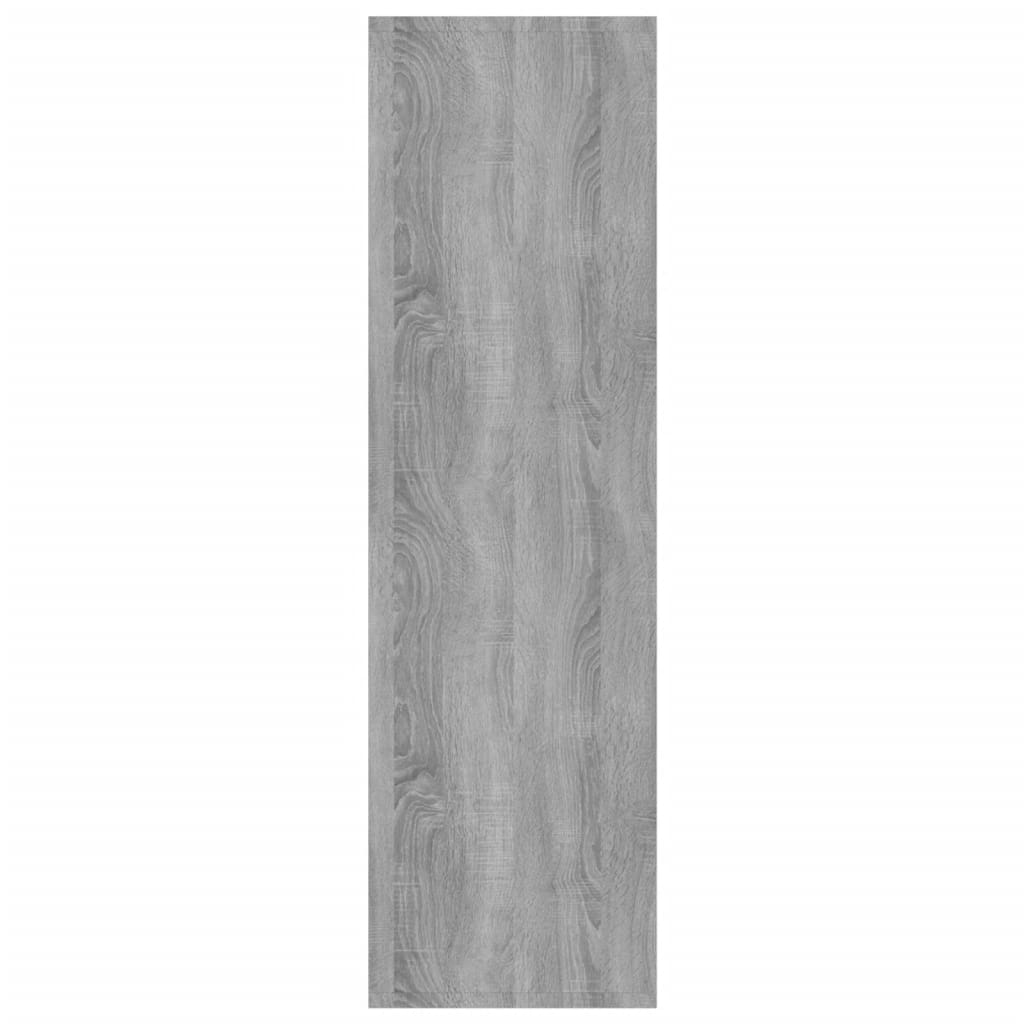 Bücherregal/Raumteiler Grau Sonoma 60x30x103 cm Spanplatte