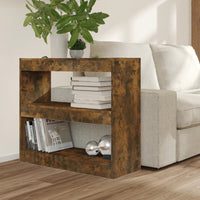 Thumbnail for Bücherregal/Raumteiler Räuchereiche 80x30x72 cm