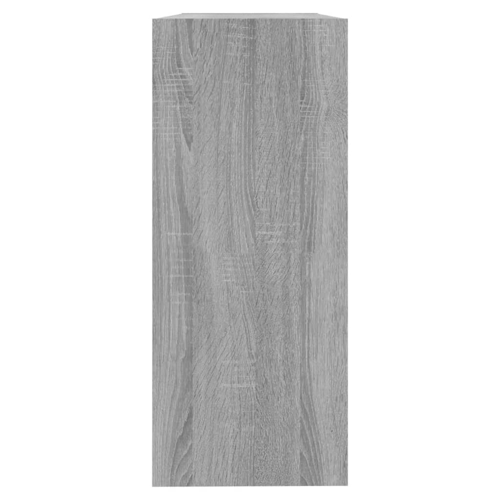 Bücherregal/Raumteiler Grau Sonoma 100×30×72 cm