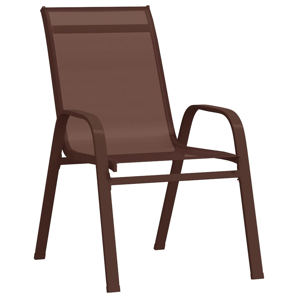 3-tlg. Garten-Bistro-Set Braun