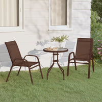 Thumbnail for 3-tlg. Garten-Bistro-Set Braun
