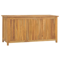 Thumbnail for Gartenbox 114x50x58 cm Massivholz Teak