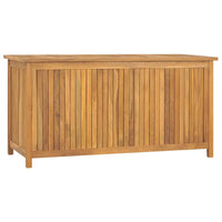 Thumbnail for Gartenbox 114x50x58 cm Massivholz Teak