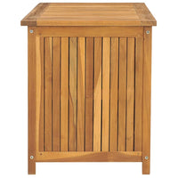 Thumbnail for Gartenbox 114x50x58 cm Massivholz Teak