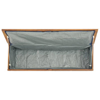 Thumbnail for Gartenbox 150x50x53 cm Massivholz Teak