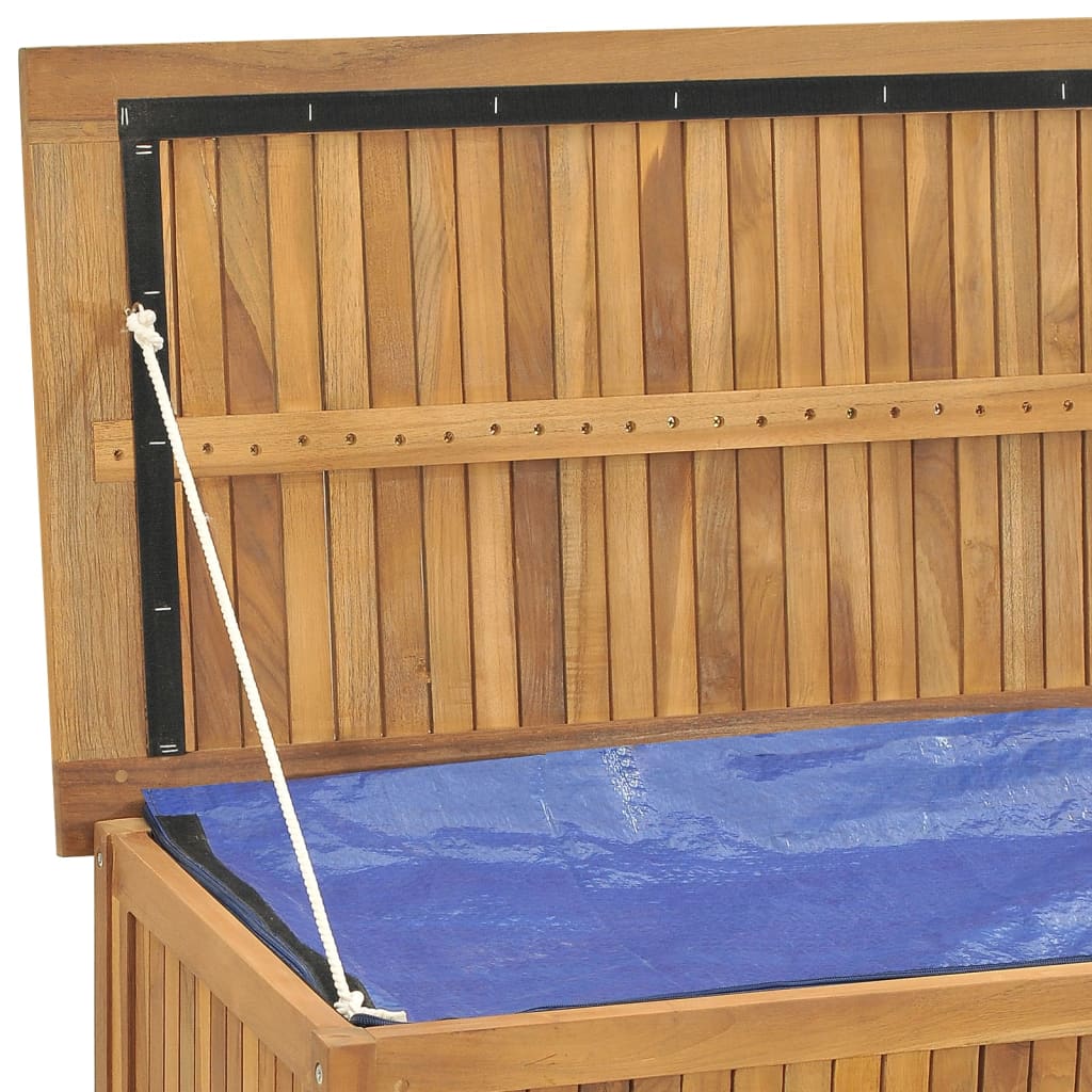 Gartenbox 150x50x53 cm Massivholz Teak