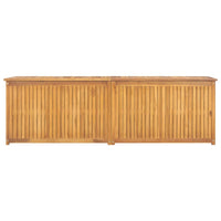 Thumbnail for Gartenbox 175x50x53 cm Massivholz Teak