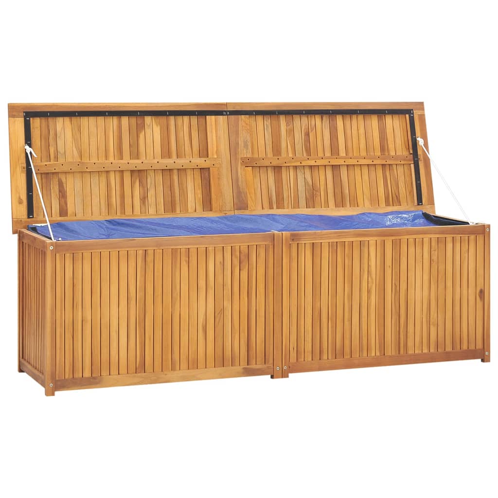 Gartenbox 175x50x53 cm Massivholz Teak