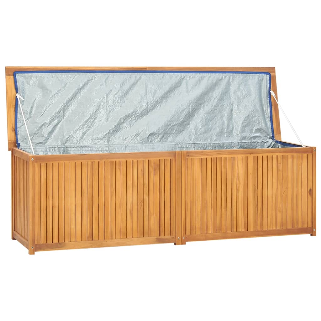 Gartenbox 175x50x53 cm Massivholz Teak