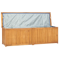 Thumbnail for Gartenbox 175x50x53 cm Massivholz Teak