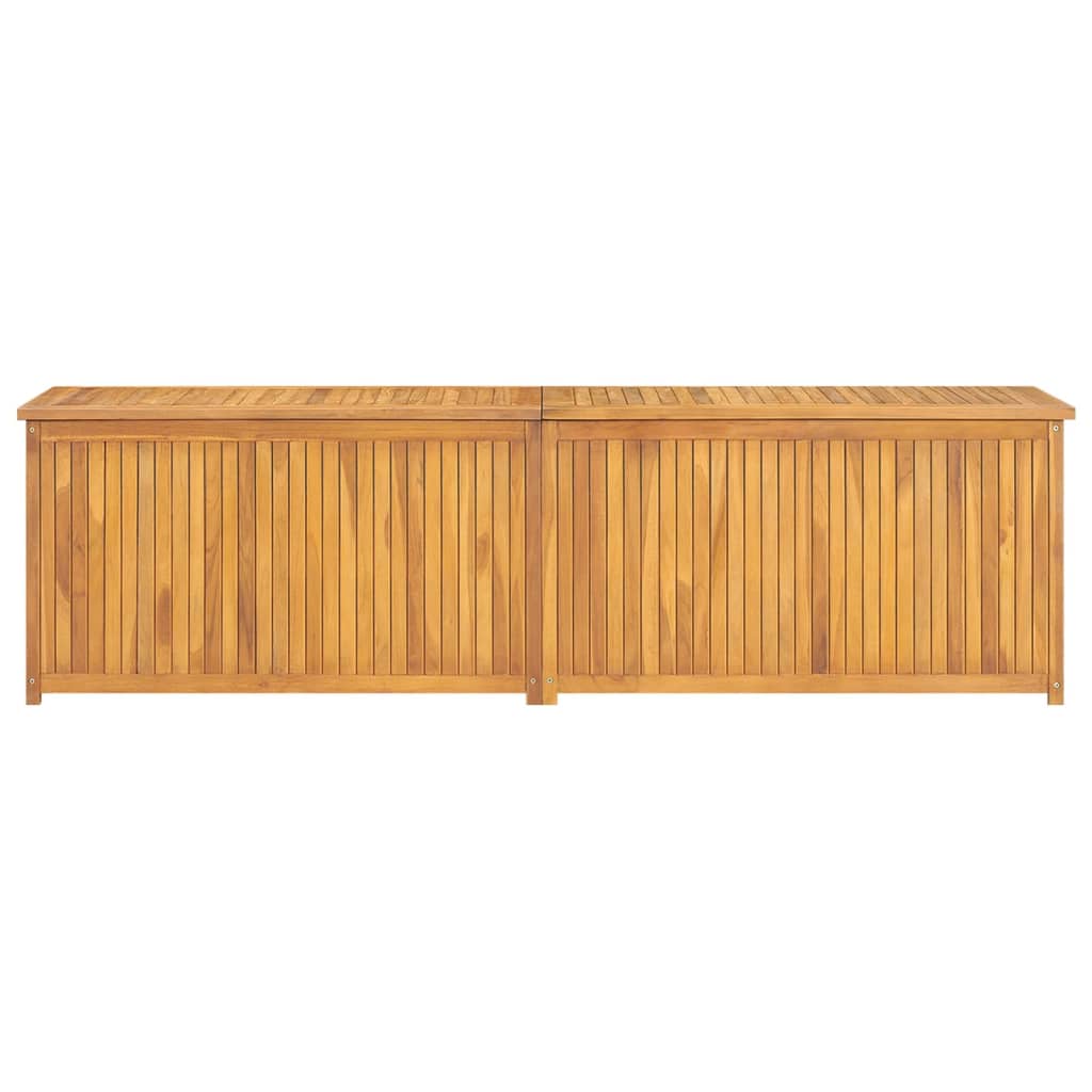 Gartenbox 200x50x53 cm Massivholz Teak
