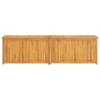 Thumbnail for Gartenbox 200x50x53 cm Massivholz Teak
