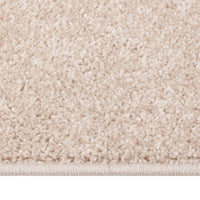 Thumbnail for Teppich Kurzflor 120x170 cm Dunkelbeige