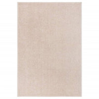 Thumbnail for Teppich Kurzflor 160x230 cm Dunkelbeige