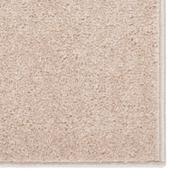 Thumbnail for Teppich Kurzflor 160x230 cm Dunkelbeige