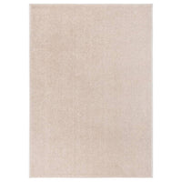 Thumbnail for Teppich Kurzflor 240x340 cm Dunkelbeige