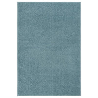 Thumbnail for Teppich Kurzflor 200x290 cm Blau