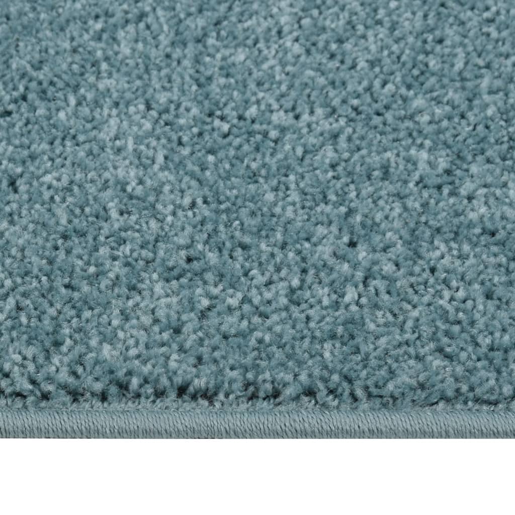 Teppich Kurzflor 200x290 cm Blau
