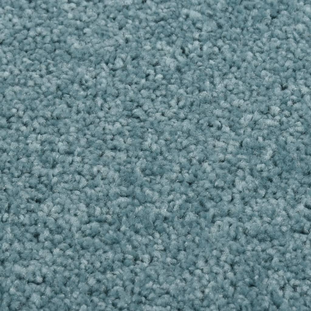 Teppich Kurzflor 200x290 cm Blau