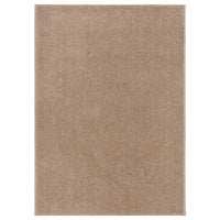 Thumbnail for Teppich Kurzflor 140x200 cm Braun