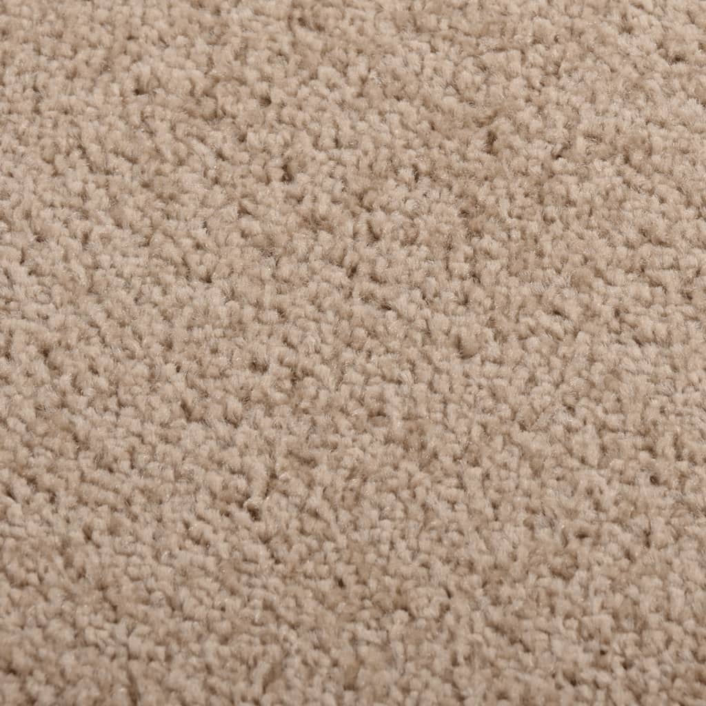 Teppich Kurzflor 160x230 cm Braun