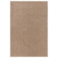 Thumbnail for Teppich Kurzflor 200x290 cm Braun