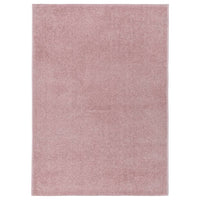 Thumbnail for Teppich Kurzflor 140x200 cm Rosa