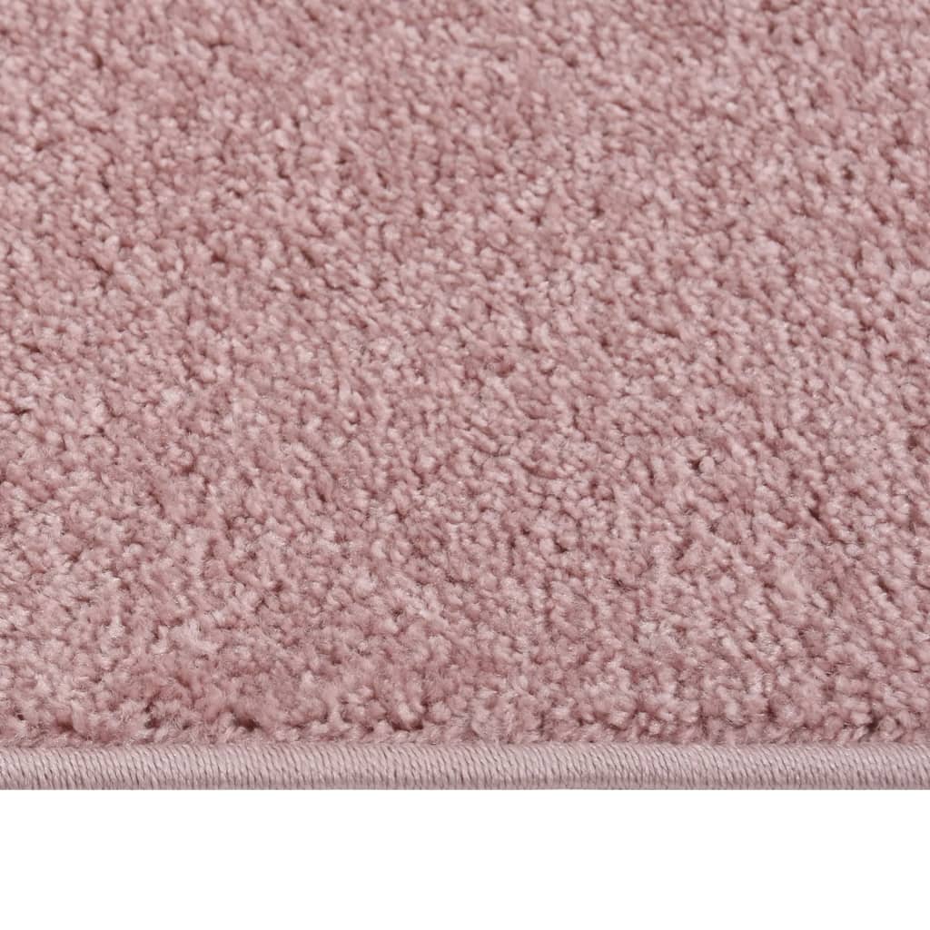 Teppich Kurzflor 160x230 cm Rosa