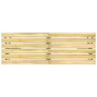 Thumbnail for Gartentisch 220x73x70 cm Kiefernholz Imprägniert