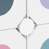 Thumbnail for Kinderschrank Modular mit 10 Würfeln Weiß PP