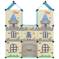 Thumbnail for Kinderschrank Modular mit 8 Würfeln Blau PP